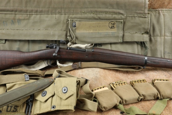 WWII Remington US Model 1903 03-A3 .30-06 Springfield Military Bolt Action Rifle, 1943 C&R