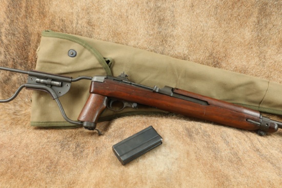 WWII Inland Division Second Production Run M1A1 Paratrooper Carbine 1944 C&R