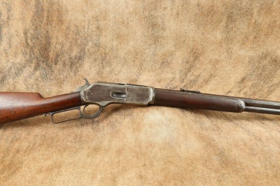 Winchester Model 1876 Centennial 26" Octagonal .45-75 WCF Lever Action Rifle, MFD 1882 Antique