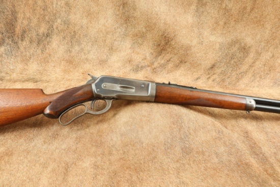Six-Feature Special Order Winchester Model 1886 Takedown 24" .33 WCF Lever Action Rifle, 1906 C&R