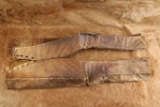 Antique Old West Fringed Buckskin Leather Pants