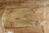 Vintage 1950s James Whitmore Screenworn MGM Western Movie Buckskin Pants