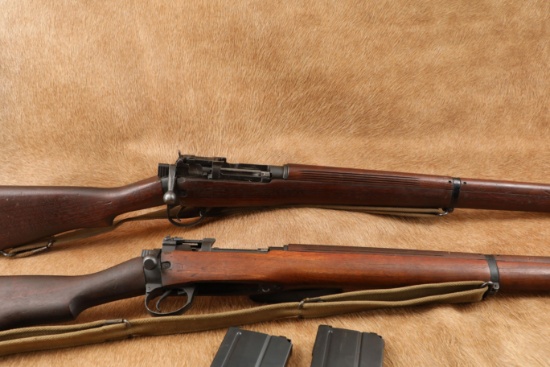 Sequential British Enfield No.4 Mk 1* French Resistance Maltby British ...