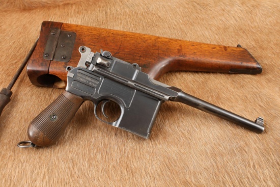 Mauser Pre-War Commercial C96 Broomhandle 7.63x25mm/.30 Semi-Auto ...