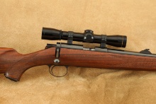 No Suffix Kimber Of Oregon Model 82 Classic .22 Lr 22.25" Bolt Rifle & Leupold Scope