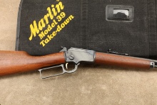 Marlin Model 39 Tds 39tds .22 S L Lr 16.5" Lever Action Rifle & Soft Case, Mfd 1988-1989