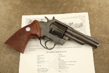Texas Dps Colt Border Patrol 2nd Issue 4" .357 Magnum Double Action Revolver, 1971 C&r