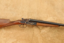 Ignacio Ugartechea Hammerless Sidelock 12 Gauge 27.625" Side By Side Shotgun, 1965 C&r
