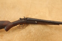 Eclipse Gun Co. Hammered Double Barrel 12 Gauge 28" Break Action Shotgun, 1910-1924 C&r