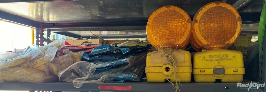 SAFETY VESTS, RUBBER GLOVES, SAFETY LIGHTS