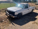 Inoperable Chevrolet Truck