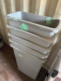 Rubber Maid Trash Cans