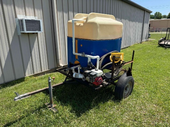 Homemade Trailer With Tank