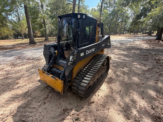 John Deere Skid Steer with Forks78" Smooth Bucket