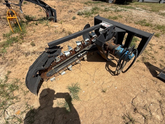 Skid Steer Trencher Attachment