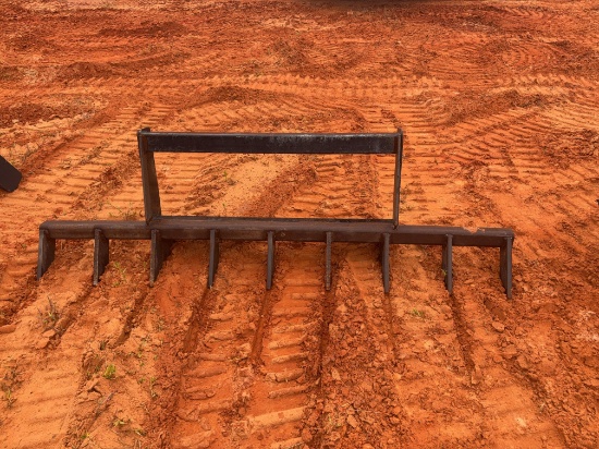 Skid Steer Rake Attachment