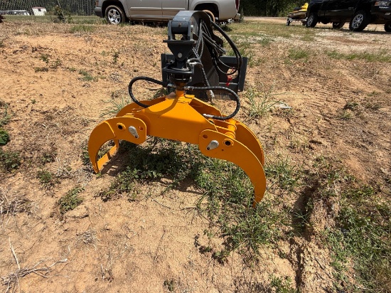 Skid Steer Rotating GripperAttachment