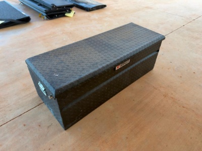 Black Aluminum Toolbox