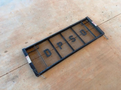 Rear Mesh Truck Tailgate