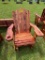 Wooden rocking chair