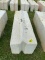 Heavy duty concrete barrier 6ftx2ftx3ft