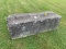 Heavy duty concrete barrier 6ftx2ftx3ft