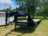 2023 Premier 40ft gooseneck trailer