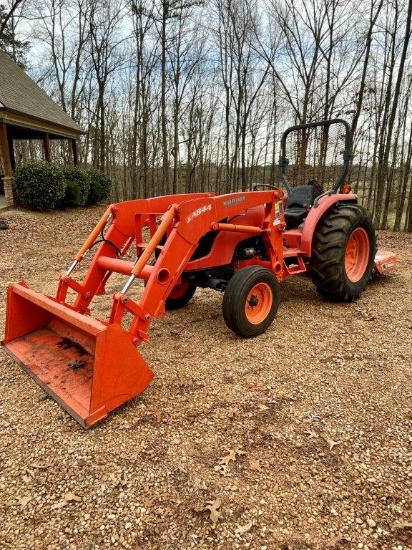 2009 KUBOTA MX4700 TRACTOR