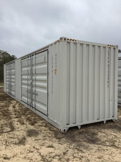 NEW 40 FT CONTAINER WITH 2 SIDE DOORS