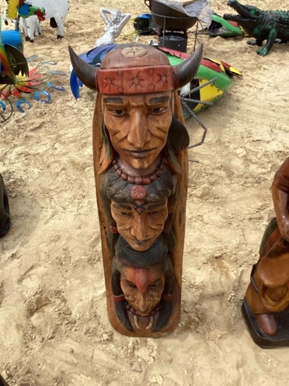 WOODEN INDIAN