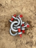 GROUP OF 5 SHACKLES