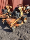 SCAG V-RIDE STAND ON MOWER
