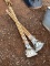 QTY OF MISC WOODEN MOP HANDLES