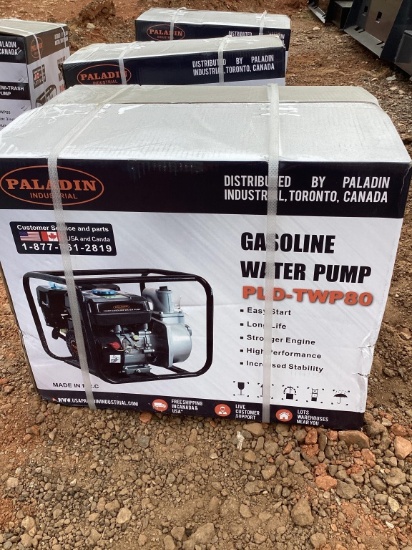 NEW PALADIN 3" GAS WATER PUMP