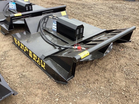 NEW SKIDSTEER 72" AGT BRUSH CUTTER