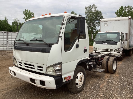 2006 ISUZU NPR CAB AND CHASSIS