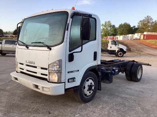 2012 ISUZU NQR CAB AND CHASSIS