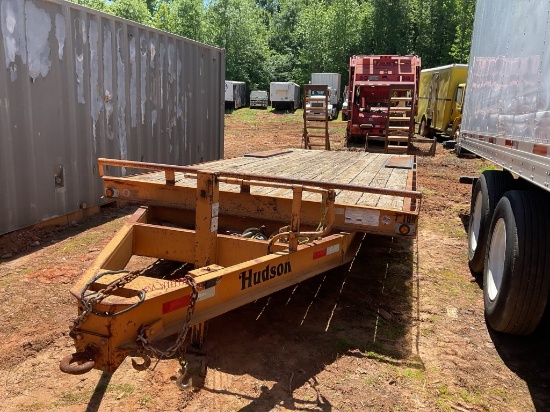 2016 HUDSON 7 TON EQUIPMENT TRAILER