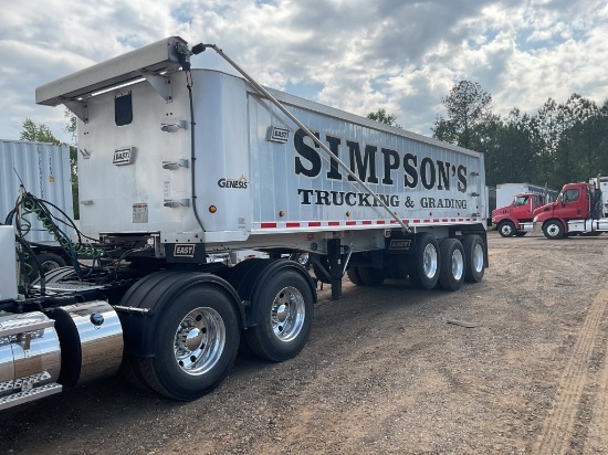 2012 EAST GENESIS ALUMINIUM DUMP TRAILER