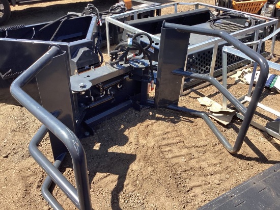 NEW WOLVERINE SKIDSTEER BALE GRAPPLE