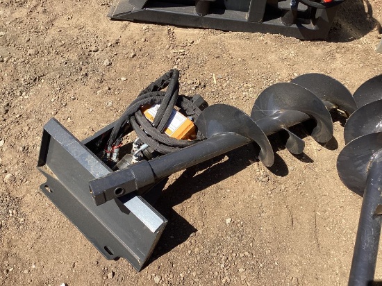 NEW WOLVERINE MINI SKIDSTEER AUGER W/BIT