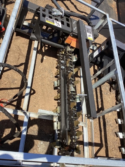 NEW SKIDSTEER TRENCHER