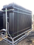 NEW QTY OF 30 STEEL GARDEN FENCE 10FT SECTIONS