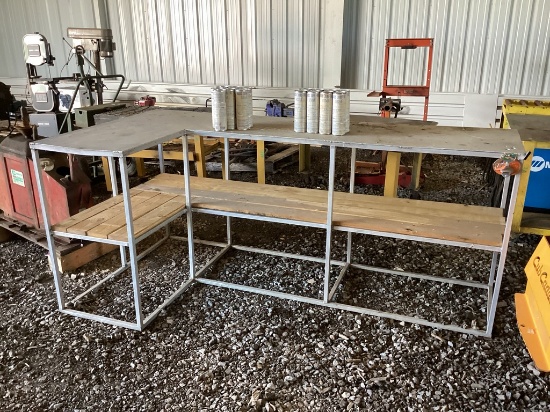 ALUMINUM SHOP BENCH