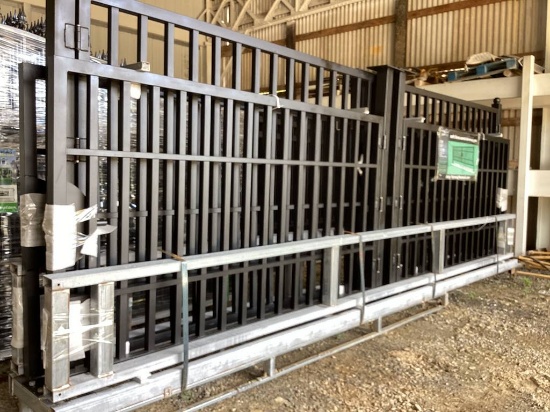 NEW 20FT METAL FARM GATE