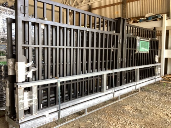NEW 20FT METAL FARM GATE