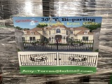 NEW 20FT BI-PARTING WROUGHT IRON GATE