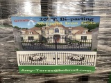 NEW 20FT BI-PARTING WROUGHT IRON GATE