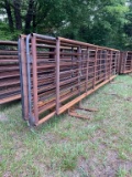 24FT CATTLE PANEL W/GATE