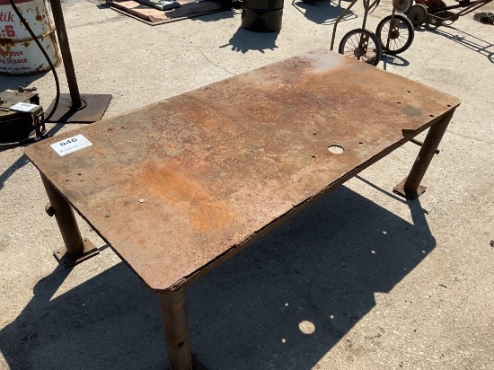 METAL SHOP TABLE